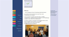 Desktop Screenshot of physiotherapie-mainz-kostheim.de