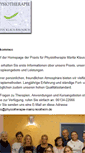 Mobile Screenshot of physiotherapie-mainz-kostheim.de